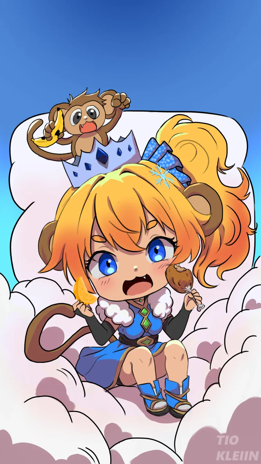 Arquivo 015 - Chibi nas nuvens